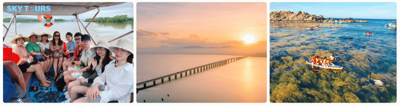 Tour 2 đảo Hòn Khô - Kỳ Co - Eo Gió –Trải nghiệm biển đảo quy nhơn hùng vĩ